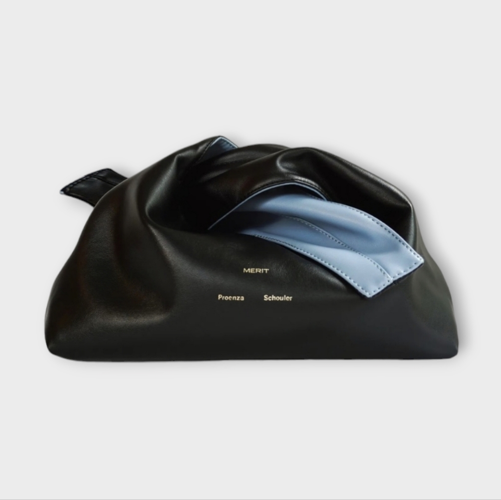 Proenza Schouler Black and Blue Clutch